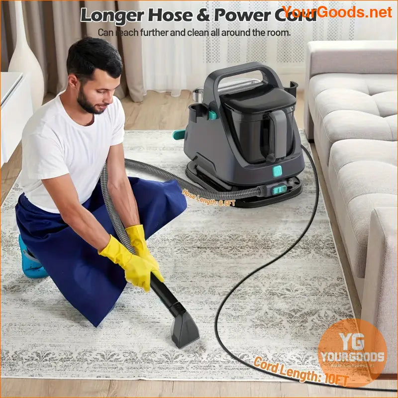 Powerful 14KPa 650W Handheld Pet and Carpet Cleaner - YourGoods Online Shop