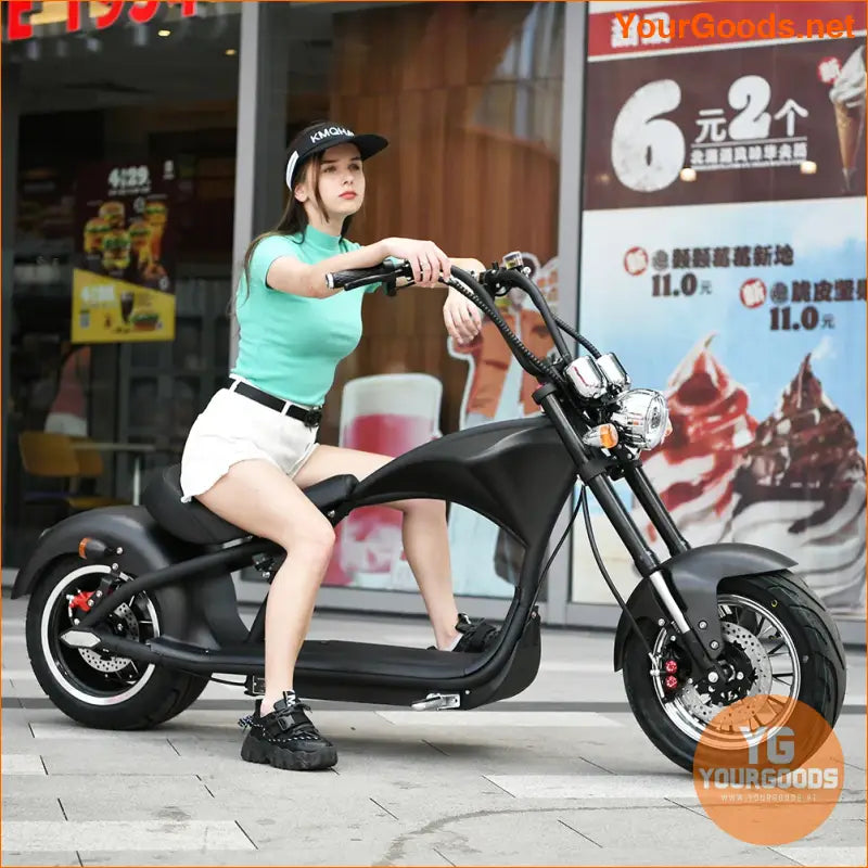 Powerful 3000W 60V 20AH Fat Tire Electric Scooter - YourGoods Online Shop