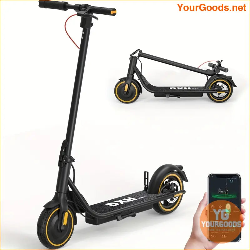 Powerful 350W Foldable Electric Scooter 19 Mph 18 Miles Range - YourGoods Online Shop