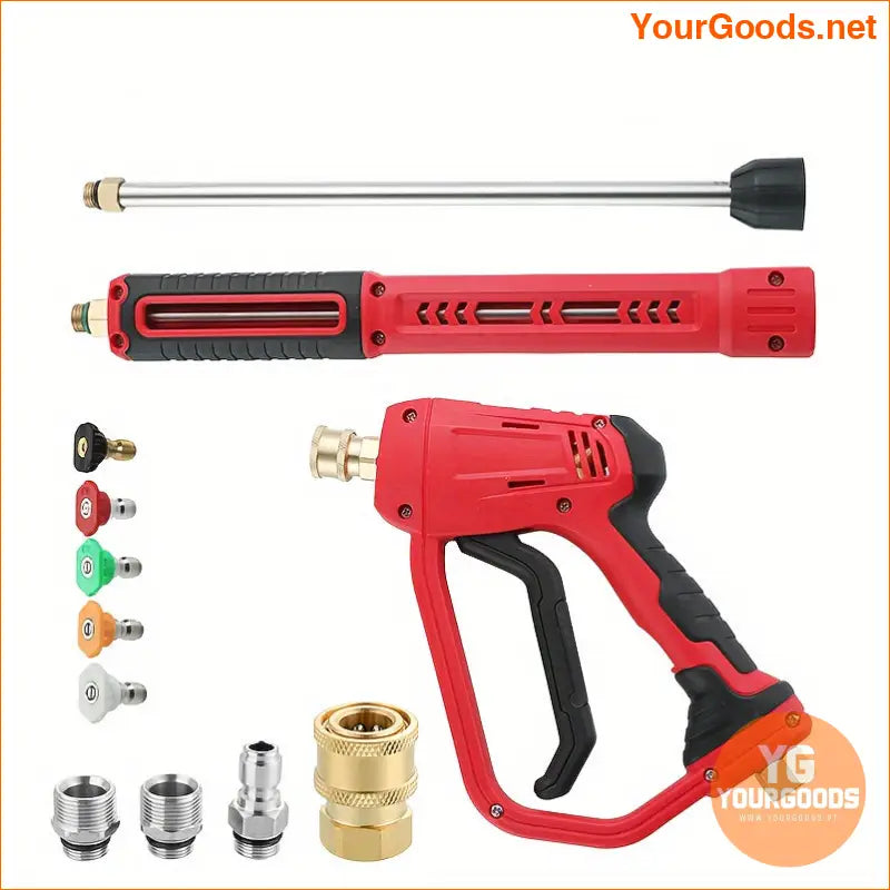 Powerful 4000PSI Brass Cleaning Spray Gun with 36 Wand - YourGoods Online Shop