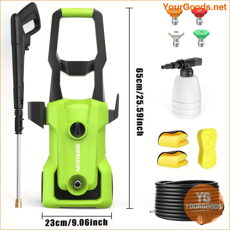 Powerful 4000PSI Electric Pressure Washer for Versatile Cleaning - YourGoods Online Shop