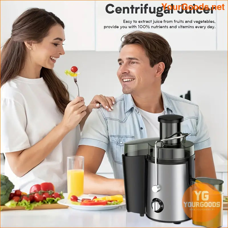 Powerful 800W Pancerka Pro Centrifugal Juicer with 3Speed - YourGoods Online Shop