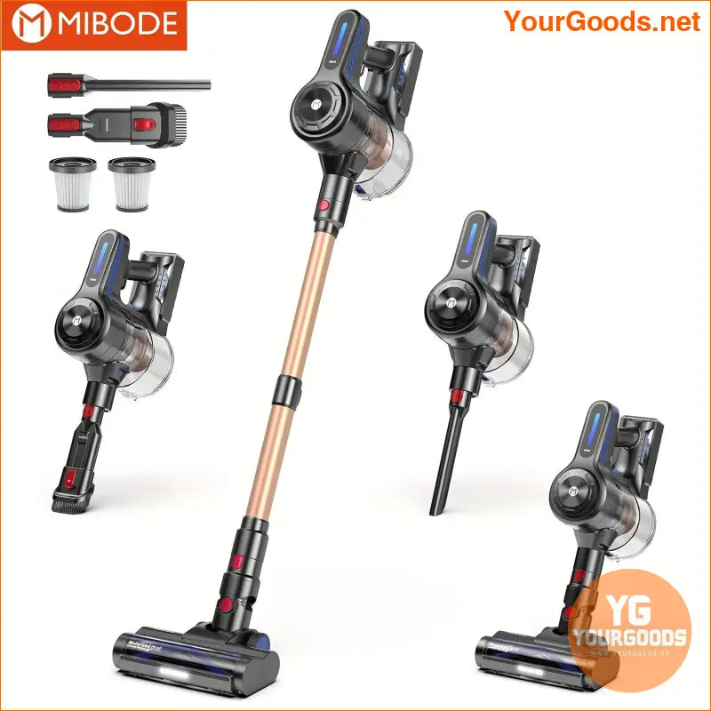 Powerful MIBODE A13 Cordless Vacuum 26Kpa 45min Runtime - YourGoods Online Shop