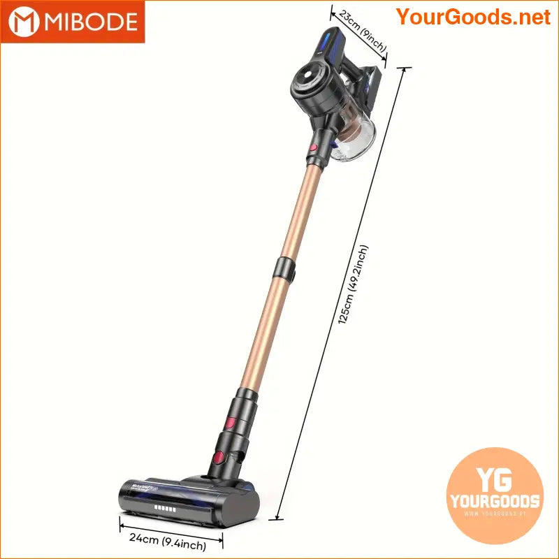 Powerful MIBODE A13 Cordless Vacuum 26Kpa 45min Runtime - YourGoods Online Shop