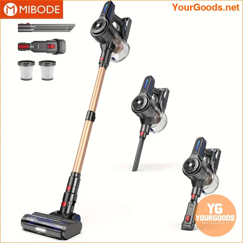 Powerful MIBODE A13 Cordless Vacuum 26Kpa 45min Runtime - YourGoods Online Shop