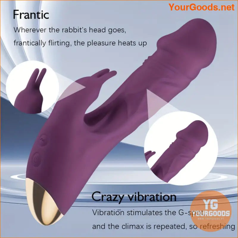 Powerful Rabbit G-Spot Clitoral Vibrator for Women - YourGoods Online Shop