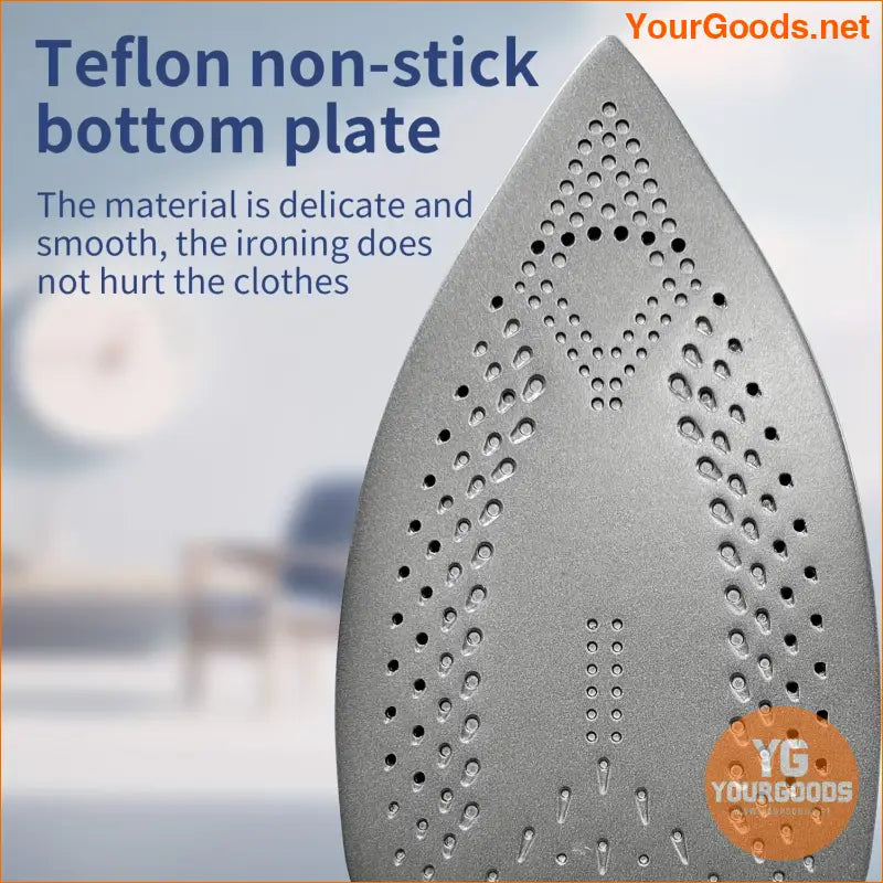 Powerful Steam Iron with Self Cleaning Teflon Plate - YourGoods Online Shop