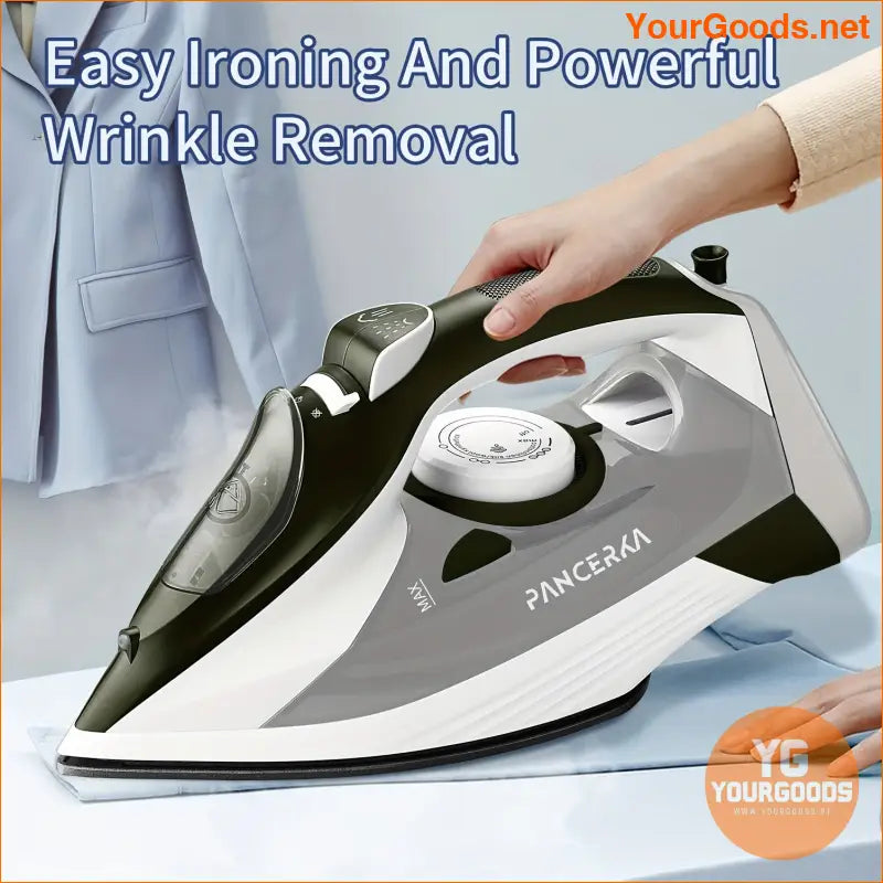 Powerful Steam Iron with Self Cleaning Teflon Plate - YourGoods Online Shop