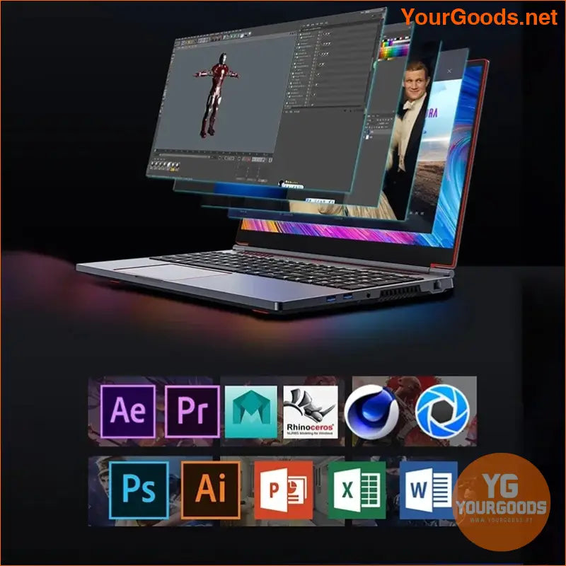 PowerPacked 161 Intel i9 Gaming Designer Laptop - YourGoods Online Shop