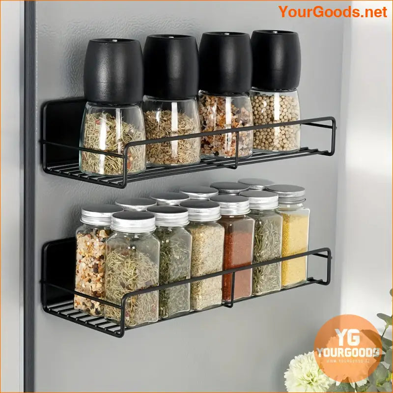 Premium 4pc Magnetic Storage Racks for Fridge Washer - YourGoods Online Shop