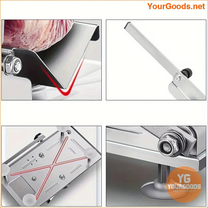 Premium Adjustable Kitchen Slicer Effortless Meat Fruit Veggie Cutting - YourGoods Online Shop