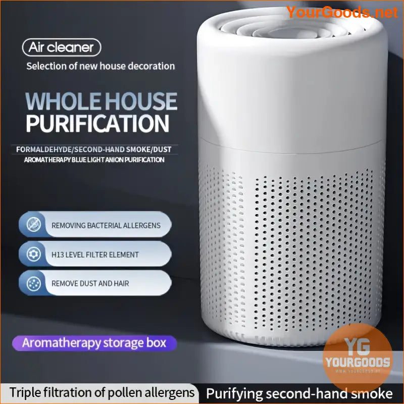 Premium HEPA Air Purifier Eliminates Odors Allergens