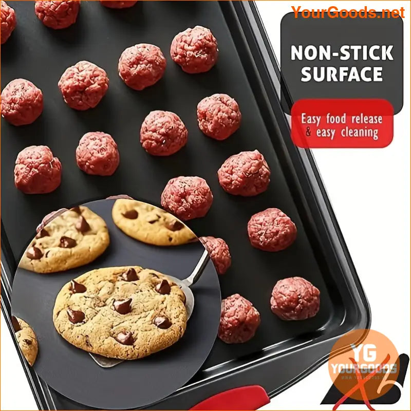 Premium Non Stick Carbon Steel Baking Pans Set - YourGoods Online Shop