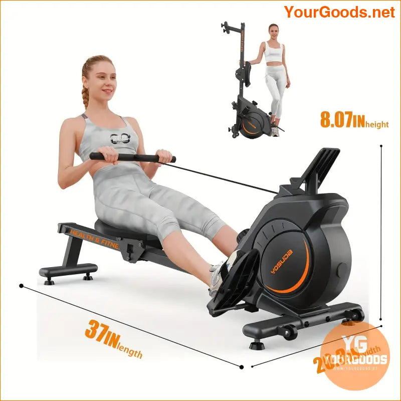 Pro Form Magnetic Water Rowing Machine Smooth Quiet Ergonomic Fitness - YourGoods Online Shop