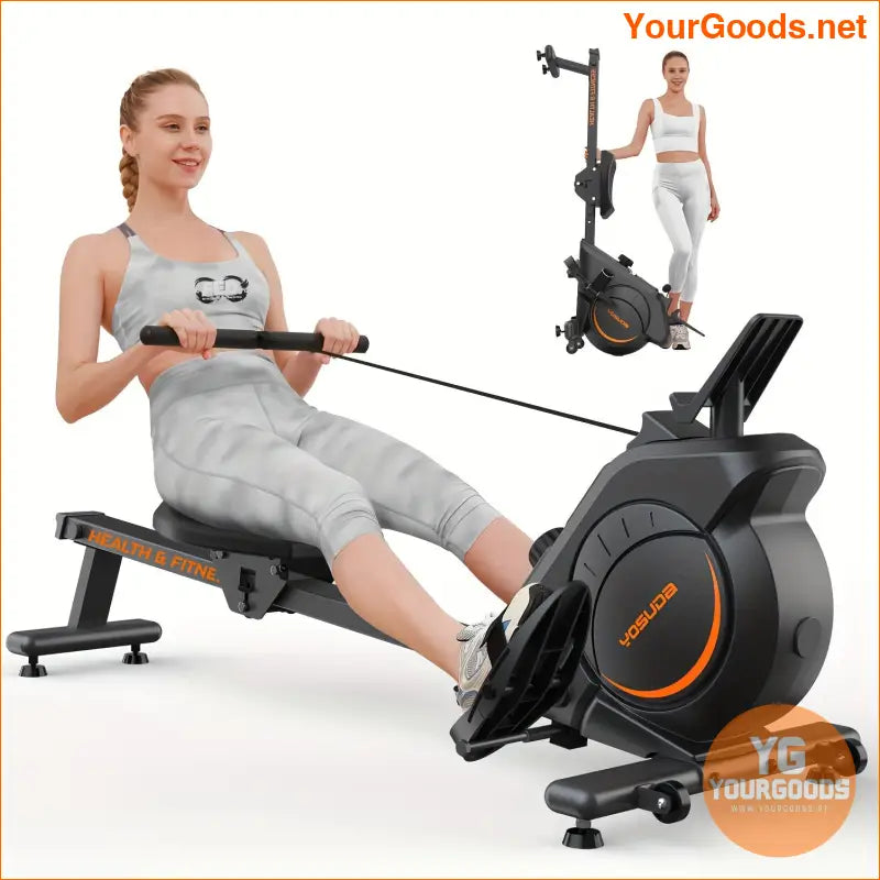 Pro Form Magnetic Water Rowing Machine Smooth Quiet Ergonomic Fitness - YourGoods Online Shop