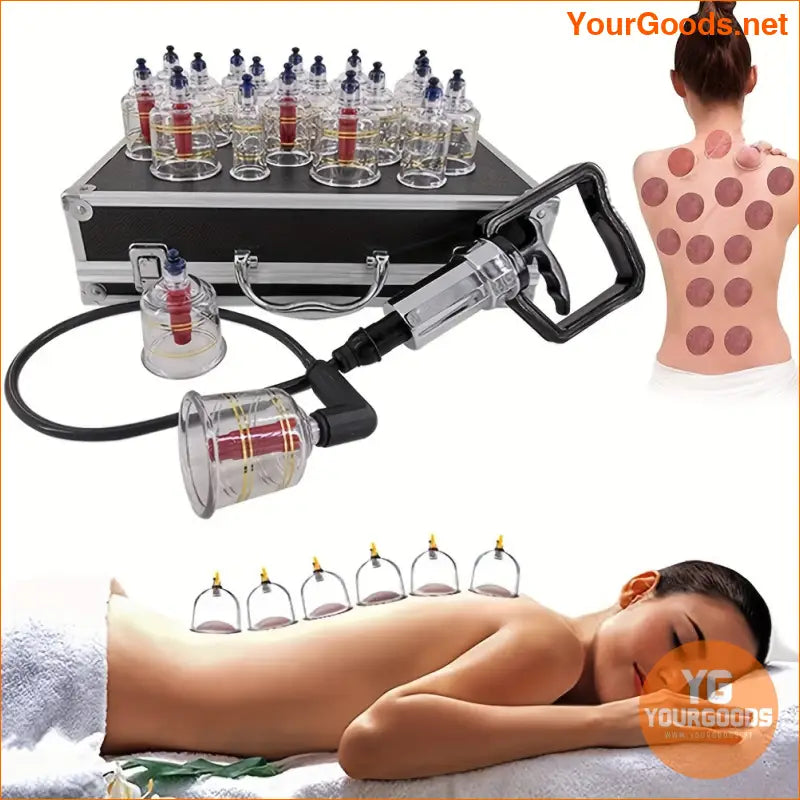 Professional Chinese Medical Vacuum Cupping Set - YourGoods Online Shop