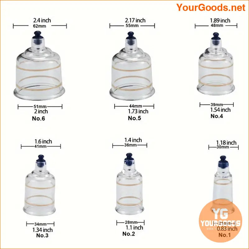 Professional Chinese Medical Vacuum Cupping Set - YourGoods Online Shop