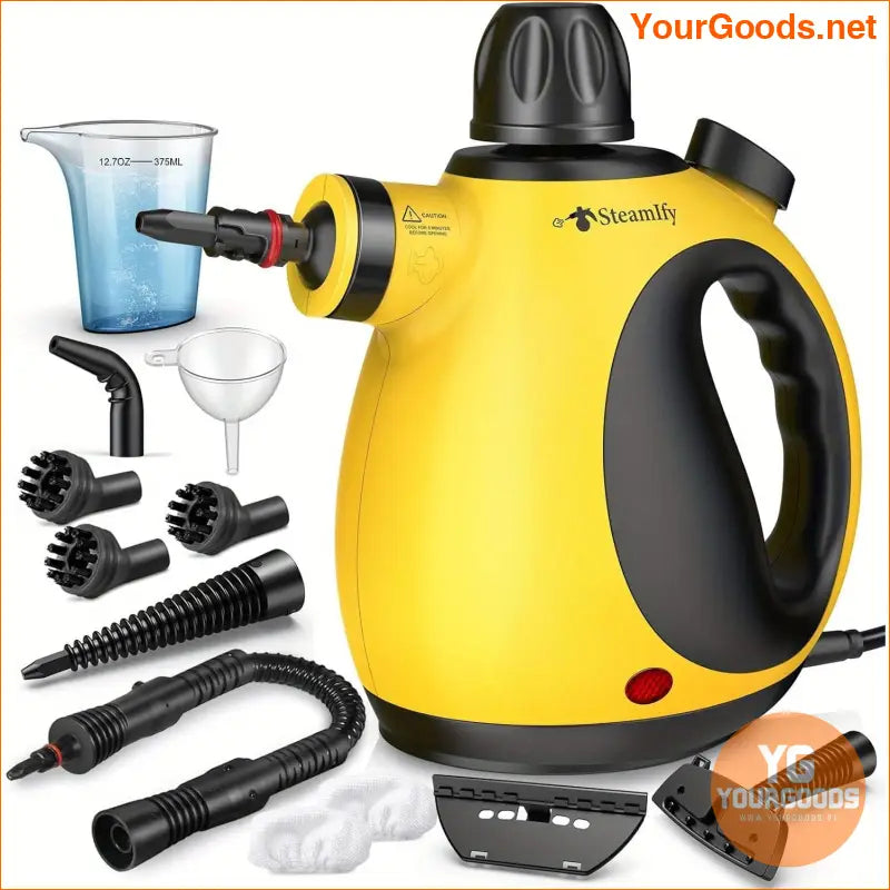 Professional Handheld Steam Cleaner 12 Accessories 128oz Capacity - YourGoods Online Shop