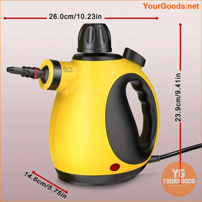 Professional Handheld Steam Cleaner 12 Accessories 128oz Capacity - YourGoods Online Shop