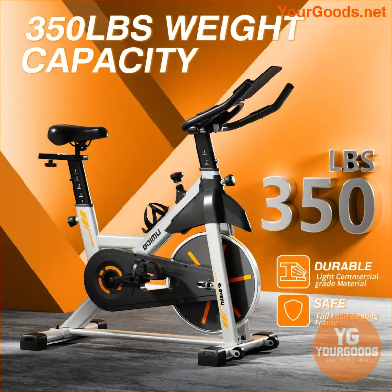 ProPlus 350lb Magnetic Exercise Bike Digital Display iPad Mount - YourGoods Online Shop