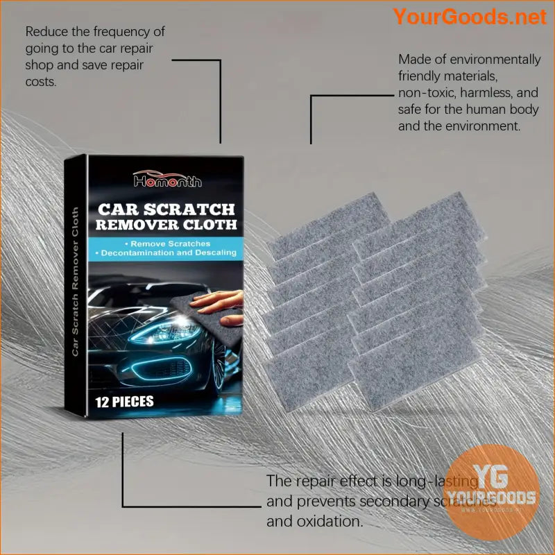 QuickFix Car Scratch Removal Polishing Cloth Set - YourGoods Online Shop