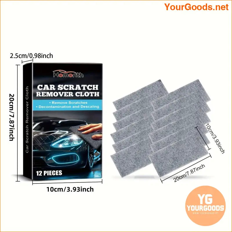 QuickFix Car Scratch Removal Polishing Cloth Set - YourGoods Online Shop