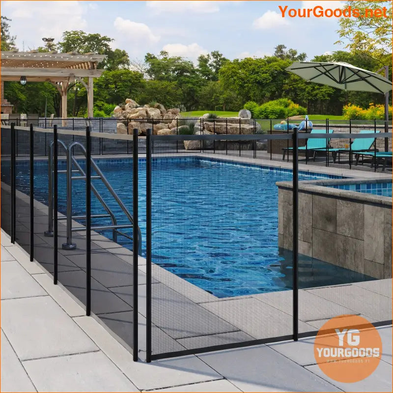 Quoyad 48FT Mesh Safety Fence for Above Ground Pools - YourGoods Online Shop