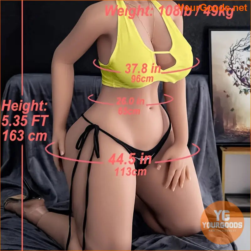 Realistic 108LB TPE Sex Doll with 3D Breasts - YourGoods Online Shop