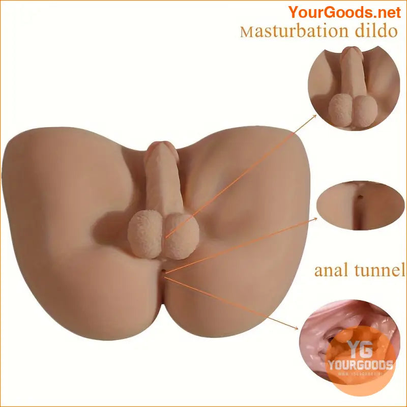 Realistic Male Sex Doll with Dildo and Testicles - YourGoods Online Shop