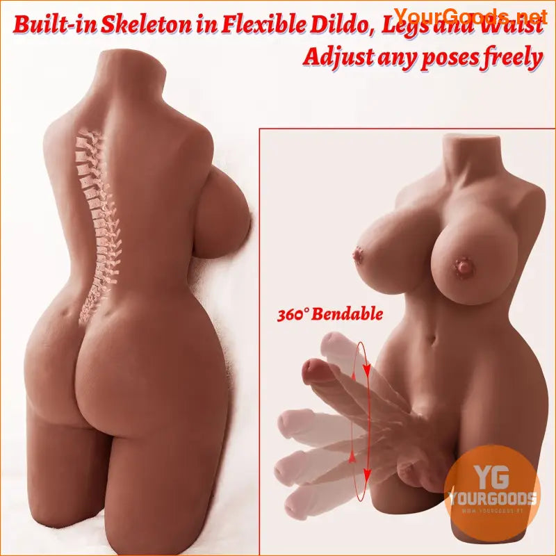 Realistic Shemale Sex Doll Torso with Lifelike Features - YourGoods Online Shop