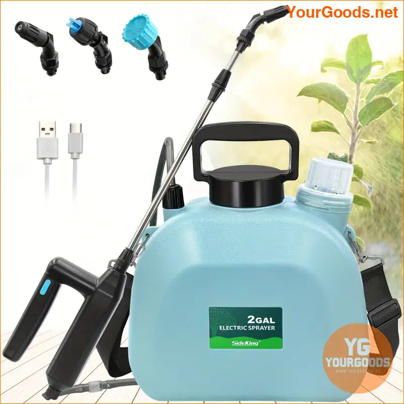 Rechargeable 2 Gallon Backpack Electric Sprayer Adjustable Nozzles - YourGoods Online Shop