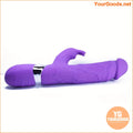 Rechargeable Silky Silicone Double Stimulation Rabbit Vibrator - YourGoods Online Shop