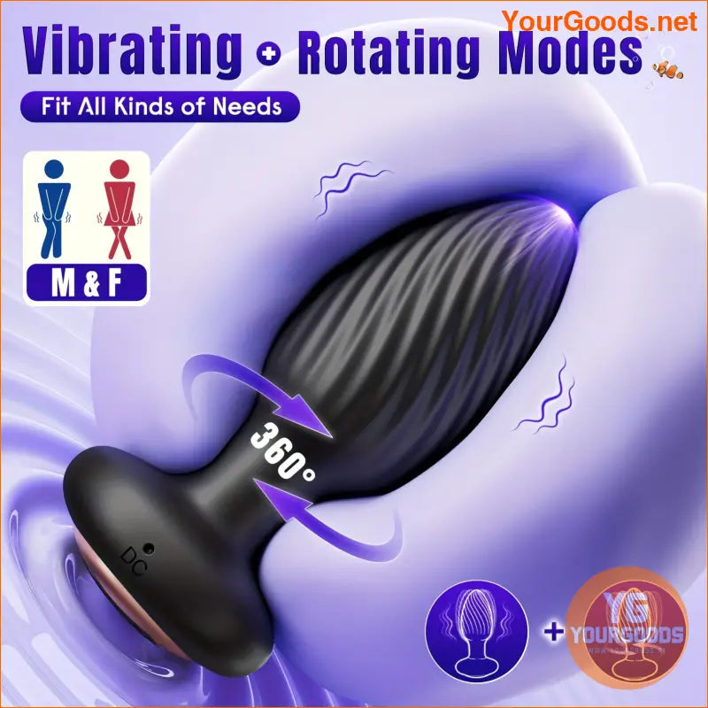 Rechargeable Waterproof Anal Vibrator for Couples - YourGoods Online Shop