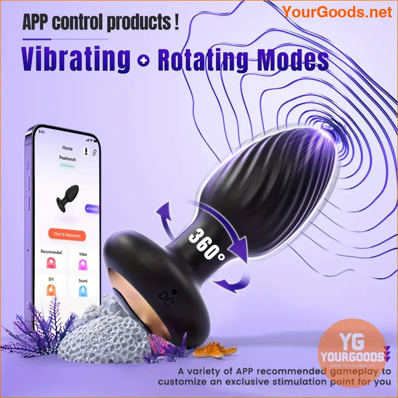 Rechargeable Waterproof Anal Vibrator for Couples - YourGoods Online Shop