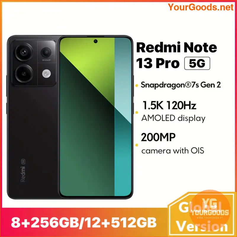 Redmi Note 13 Pro 5G 8GB256GB or 12GB512GB - YourGoods Online Shop