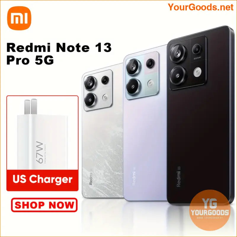 Redmi Note 13 Pro 5G 8GB256GB or 12GB512GB - YourGoods Online Shop