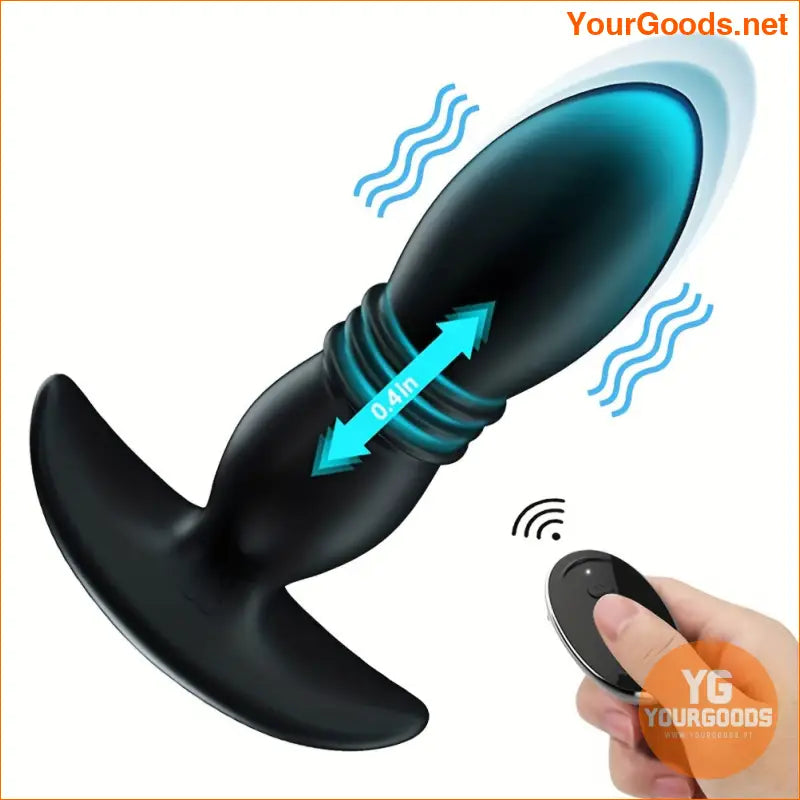 Remote Control Telescopic Wireless Vibrator Prostate Massager - YourGoods Online Shop