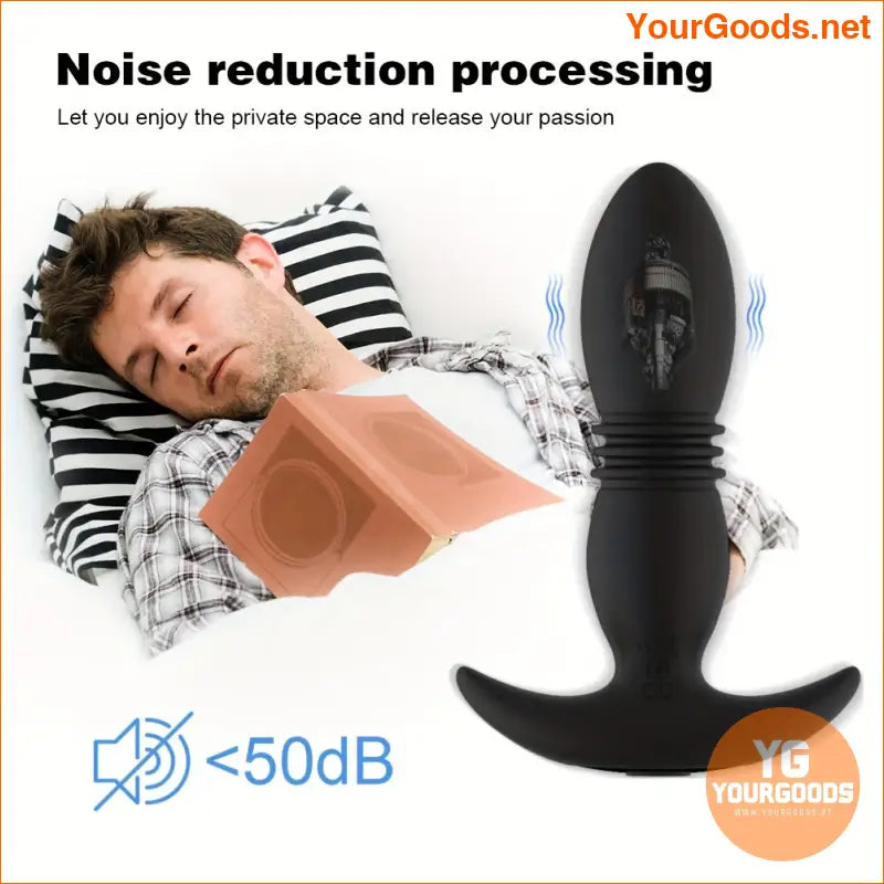 Remote Control Telescopic Wireless Vibrator Prostate Massager - YourGoods Online Shop