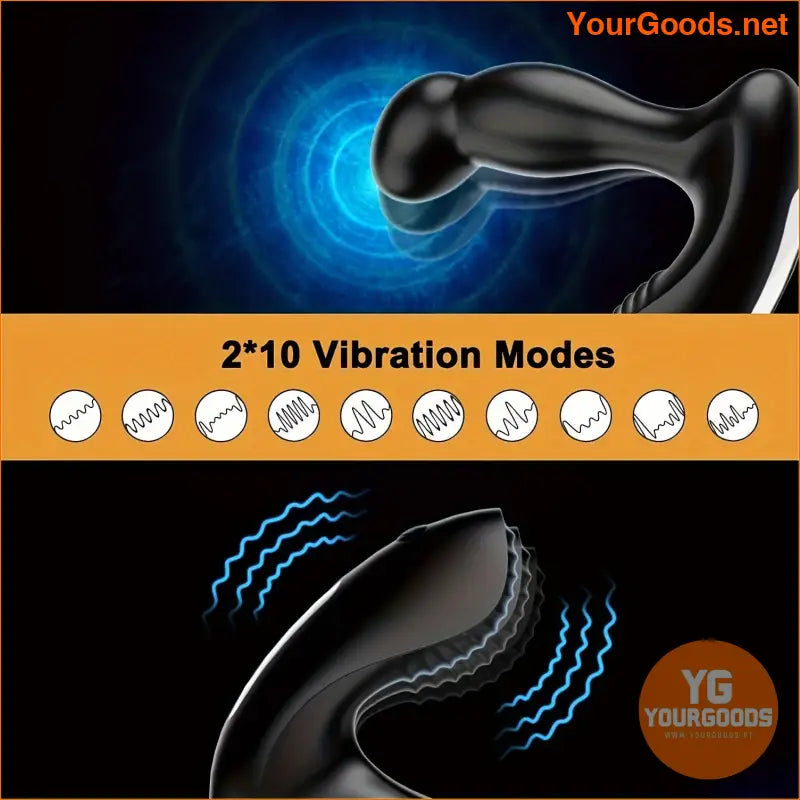 RemoteControl Prostate Massager 5Swing 10Mode Vibrator - YourGoods Online Shop