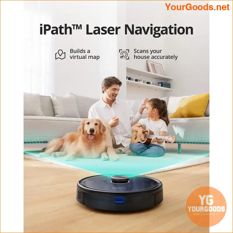 Renewed Eufy RoboVac L35 Hybrid Vacuum and Mop with Laser Navigation - YourGoods Online Shop