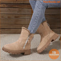 RetroChic Womens Flannel Winter Boots Warm Plush Lining - YourGoods Online Shop