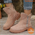 RetroChic Womens Flannel Winter Boots Warm Plush Lining - YourGoods Online Shop