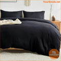 Reversible 3Piece Soft Brushed Microfiber Duvet Set - YourGoods Online Shop