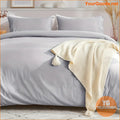 Reversible 3Piece Soft Brushed Microfiber Duvet Set - YourGoods Online Shop