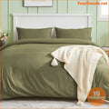 Reversible 3Piece Soft Brushed Microfiber Duvet Set - YourGoods Online Shop