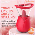 Rose Stimulator Suck Lick Vibrate Pleasure Toy - YourGoods Online Shop