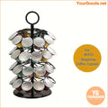 Rotatable Nespresso Coffee Pod Holder 40Capsule Organizer - YourGoods Online Shop