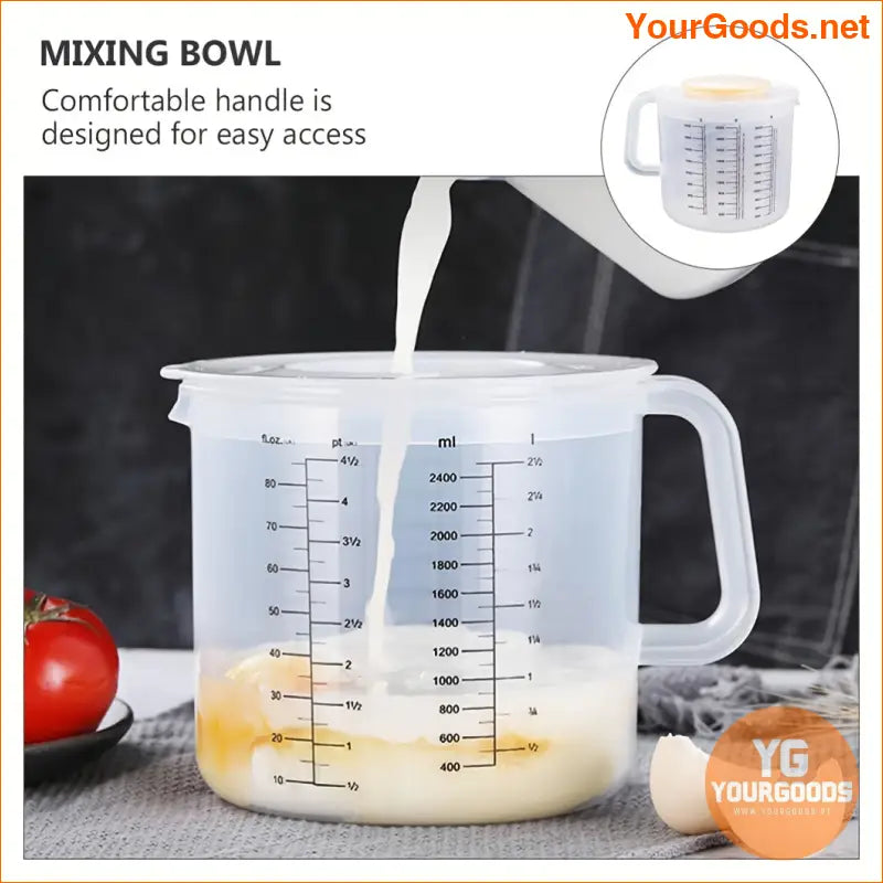 Rust Resistant Durable Mixing Bowl with Lid Measurements - YourGoods Online Shop