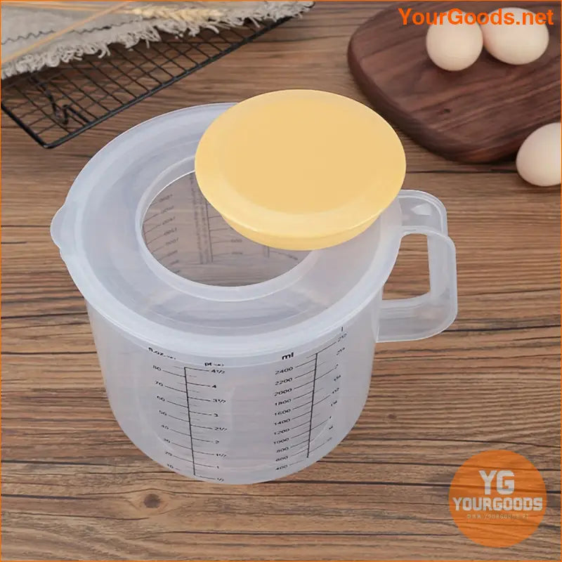 Rust Resistant Durable Mixing Bowl with Lid Measurements - YourGoods Online Shop