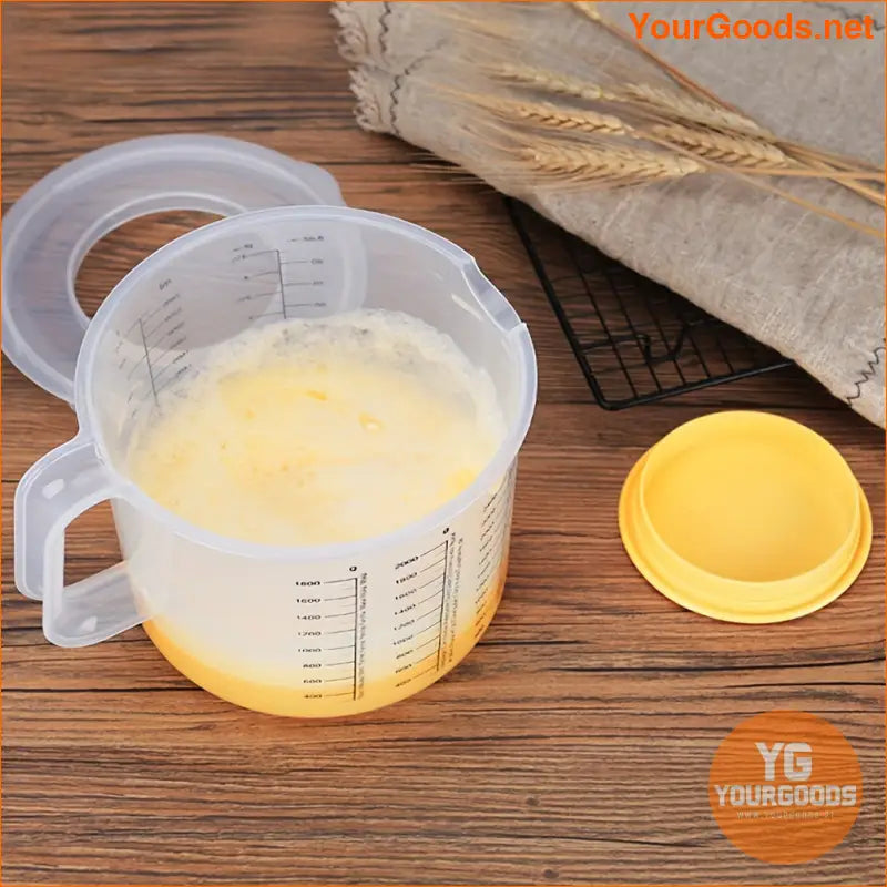 Rust Resistant Durable Mixing Bowl with Lid Measurements - YourGoods Online Shop